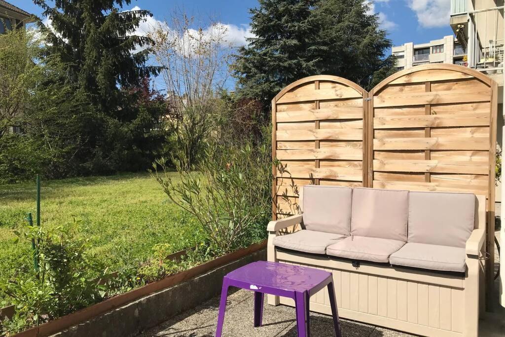 Ferienwohnung Les Jardins - Terrasse & Jardin Au Calme Annecy Exterior foto