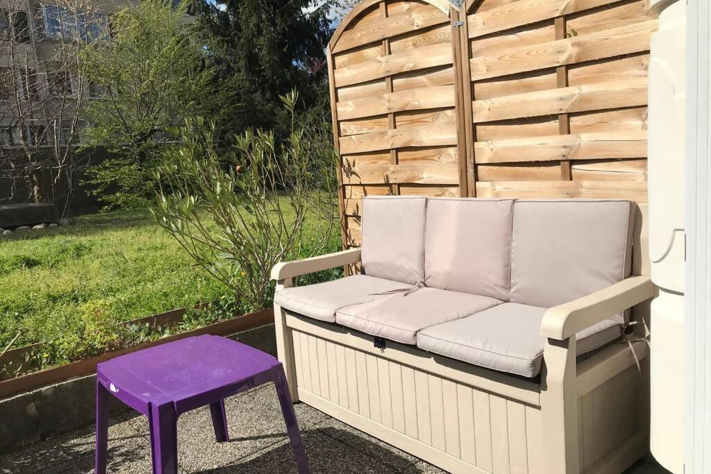 Ferienwohnung Les Jardins - Terrasse & Jardin Au Calme Annecy Exterior foto